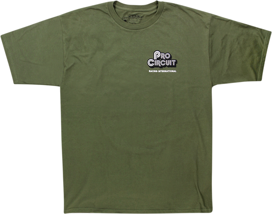PRO CIRCUIT Pit Bike T-Shirt - Green - XL 6431720-040