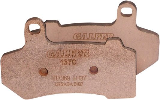 GALFER Ceramic Brake Pads - Harley-Davidson TRIKE APP S/B 09-13,19-21 FD369G1370