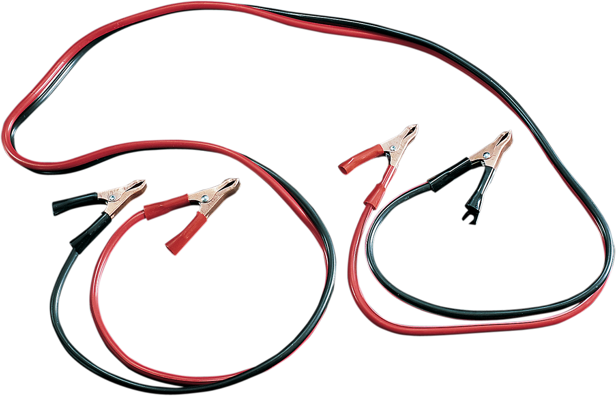 DRAG SPECIALTIES Motorcycle Jumper Cable - 6' 20-0490-BC4