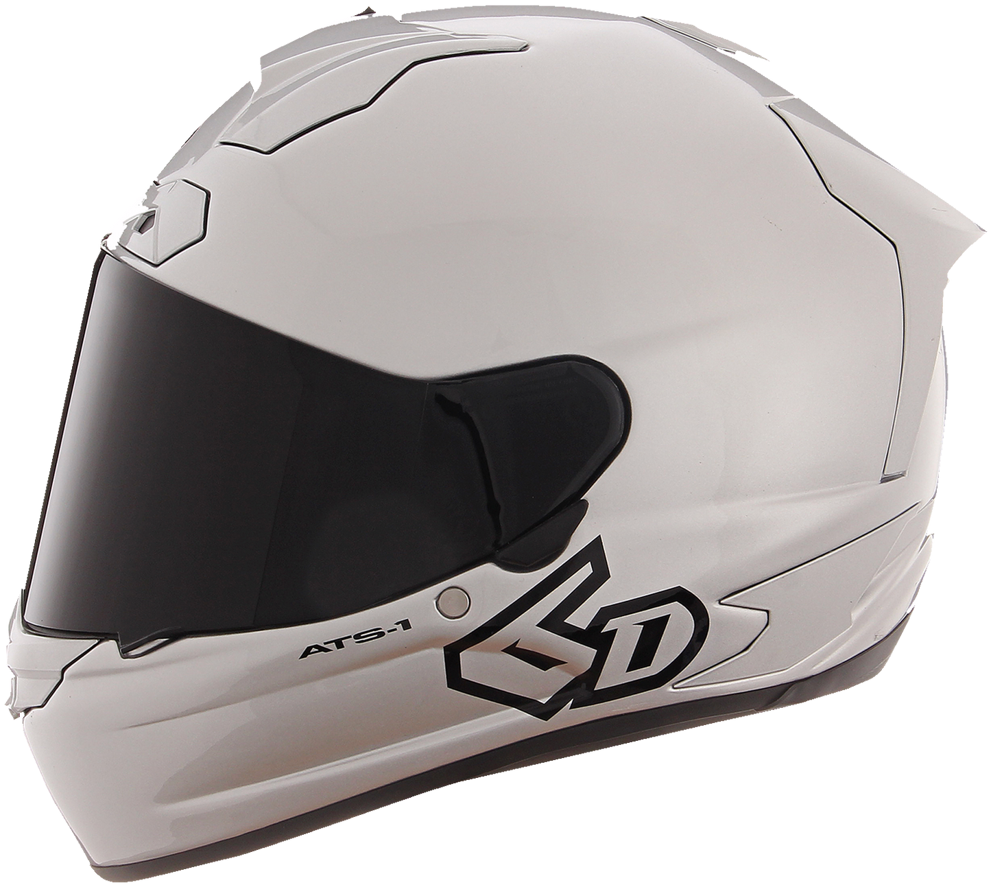 6D ATS-1R Helmet - Gloss Silver - Medium 30-0996