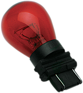 DRAG SPECIALTIES Wedge Bulb - Dual-Filament - Red S8-3157R-BC139