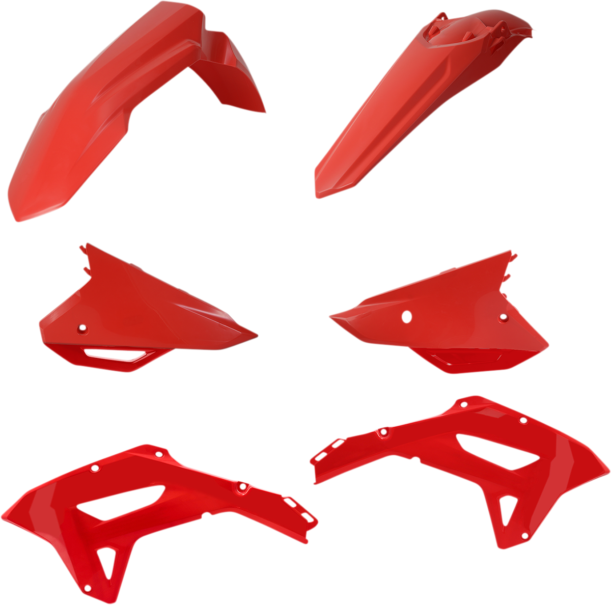 ACERBIS Standard Replacement Body Kit - Red 2861790227