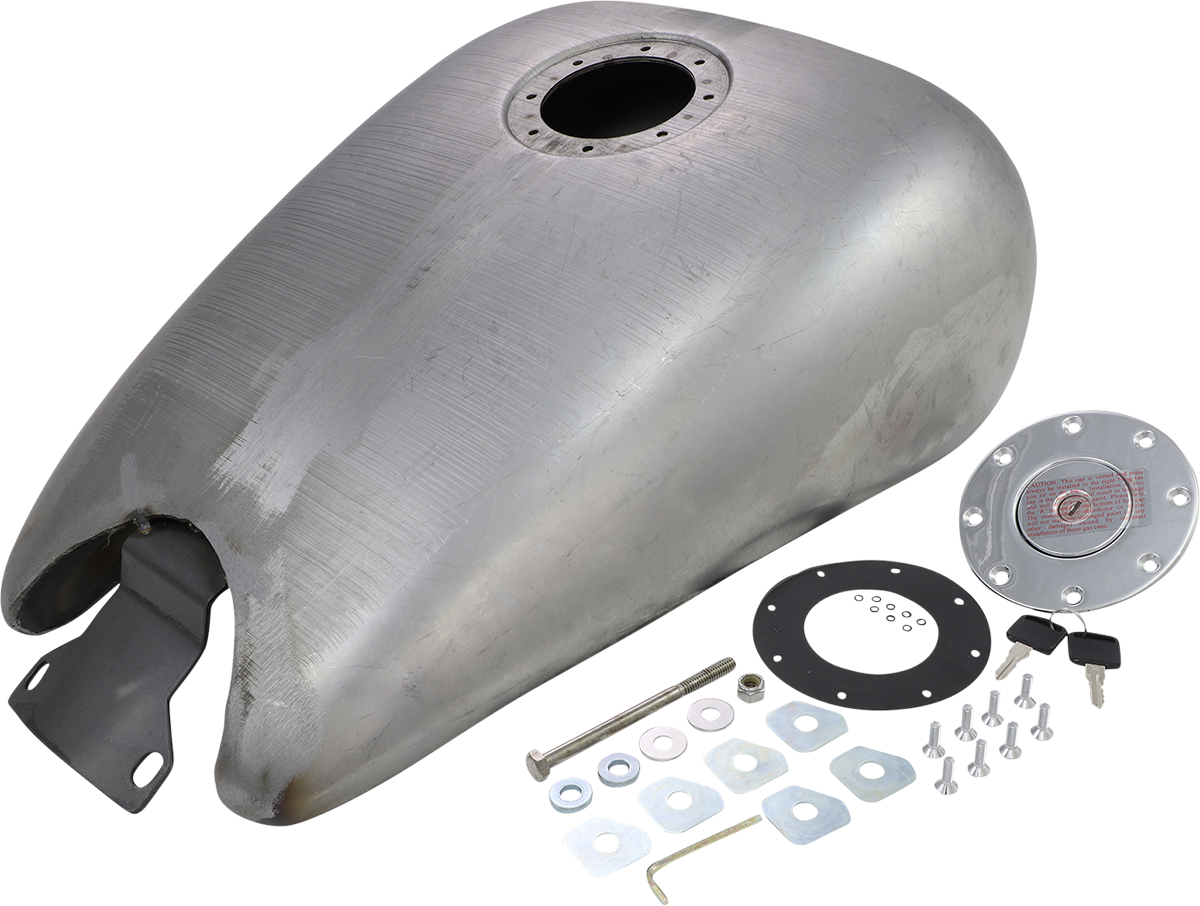 DRAG SPECIALTIES Single Locking Aero Cap Gas Tank - 2" Extended 011737-BX46
