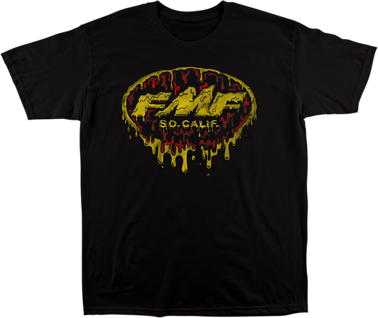 FMF Drip T-Shirt - Black - Medium FA21118903BKMD 3030-21263