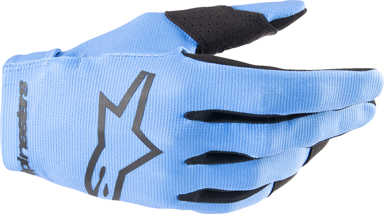 ALPINESTARS Youth Radar Gloves - Light Blue/Black - XS 3541824-7056-XS
