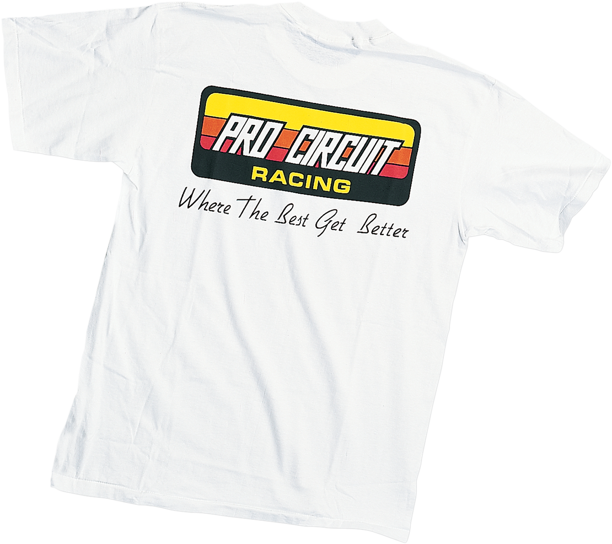 PRO CIRCUIT Original Logo T-Shirt - White - Large PC0118-0130