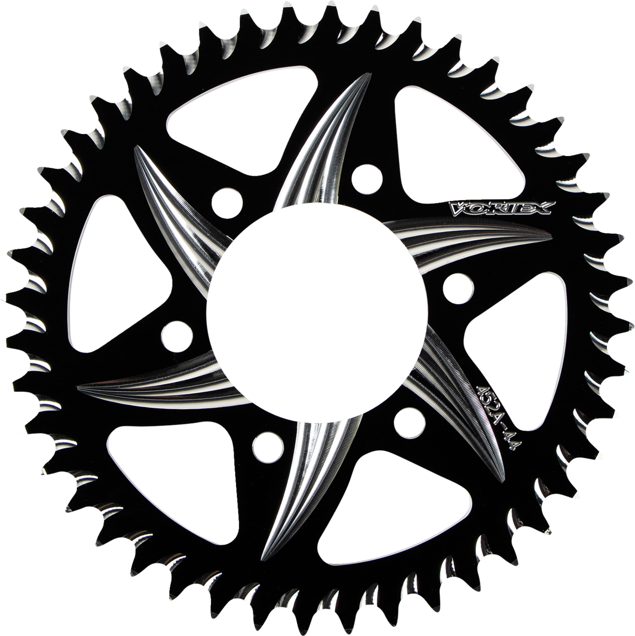 VORTEX CAT5 Sprocket - Black - 44 Tooth 452AZK-44