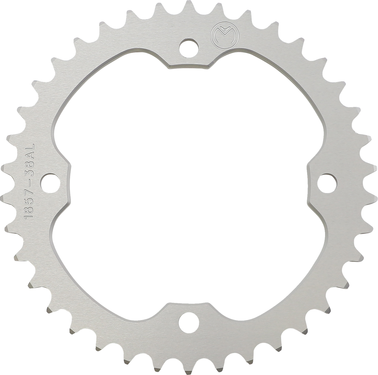 MOOSE RACING Rear Aluminum Sprocket - 38 Tooth - Yamaha 1857-38AL