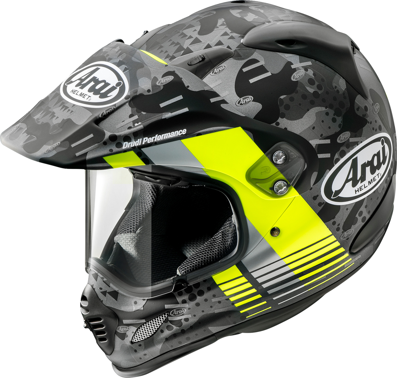ARAI XD-4 Helmet - Cover - Fluorescent Yellow Frost - Small 0140-0180