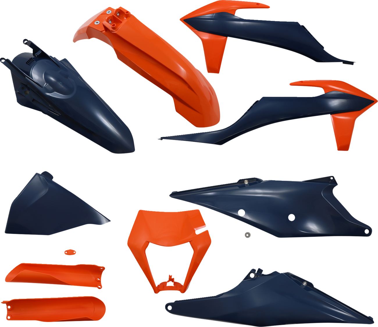 ACERBIS Full Replacement Body Kit - Orange/Dark Blue 2791547302