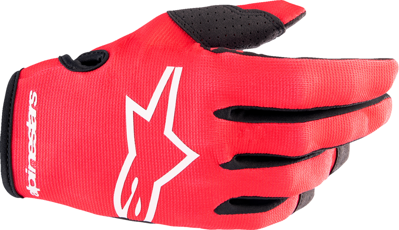 ALPINESTARS Youth Radar Gloves - Red/White - 2XS 3541823-3120-2X