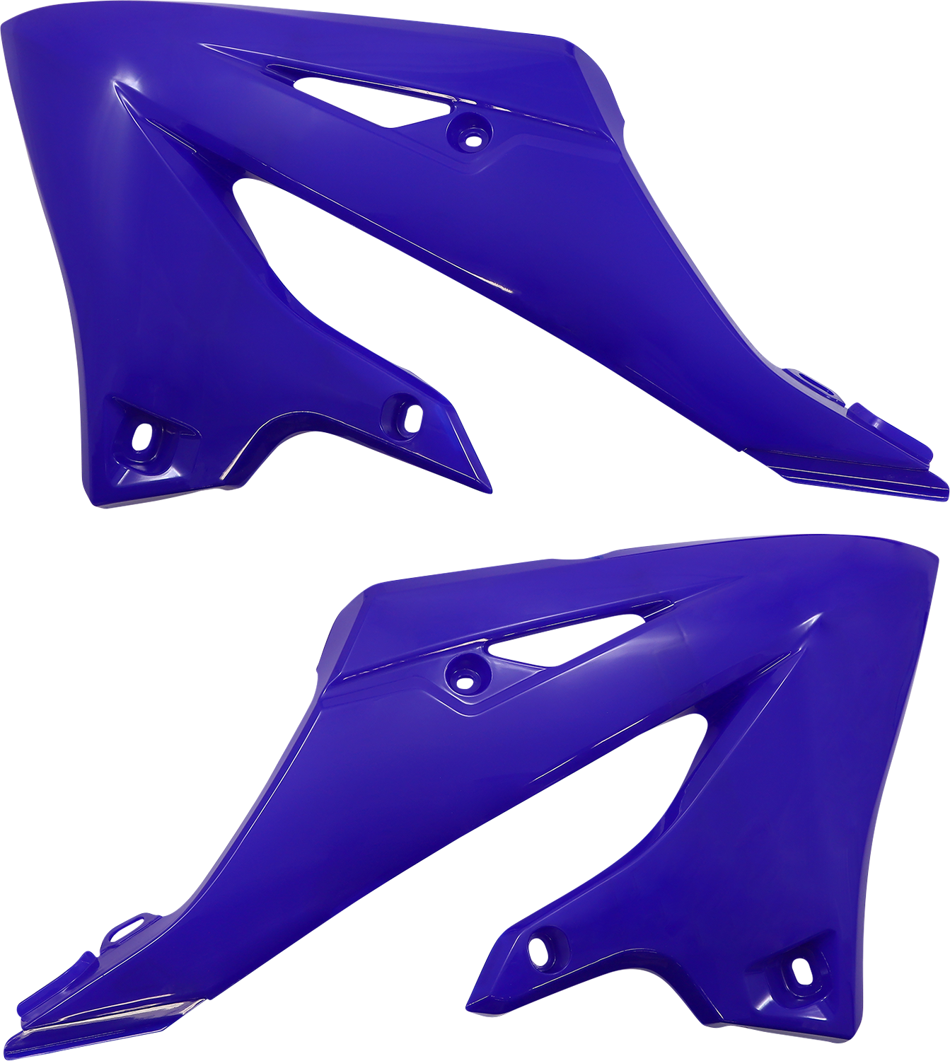 UFO Radiator Cover Blue YZ125/250 2022-2023 YA04876-089