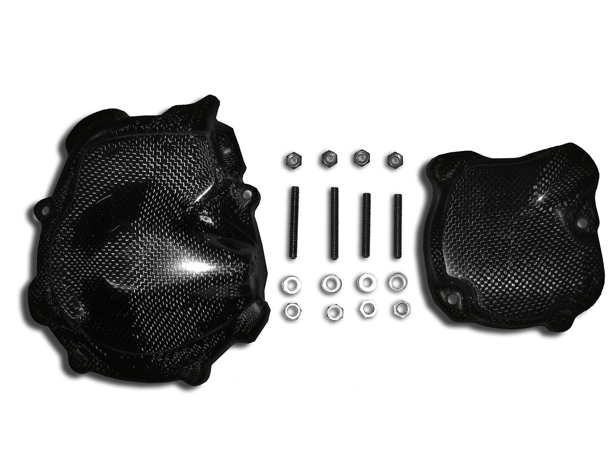 Graves Motorsports Yamaha R1 15-22 Carbon Fiber Engine Guard Case Cover Set