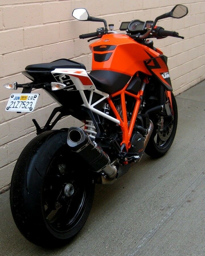 Graves Carbon & Titanium Cat Elim Slip On Exhaust 14-19 KTM 1290 Super Duke R