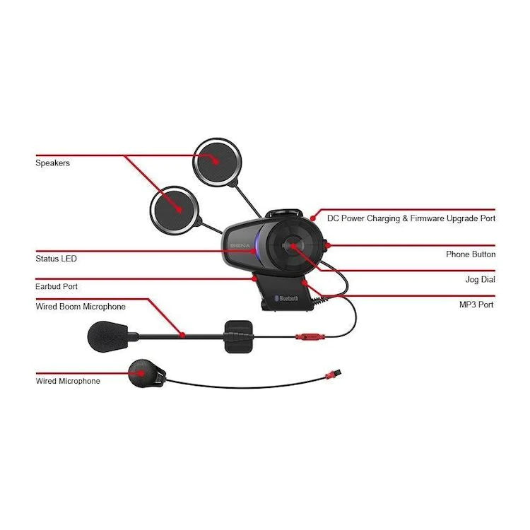 Sena 10S Dual Pack Bluetooth Headset