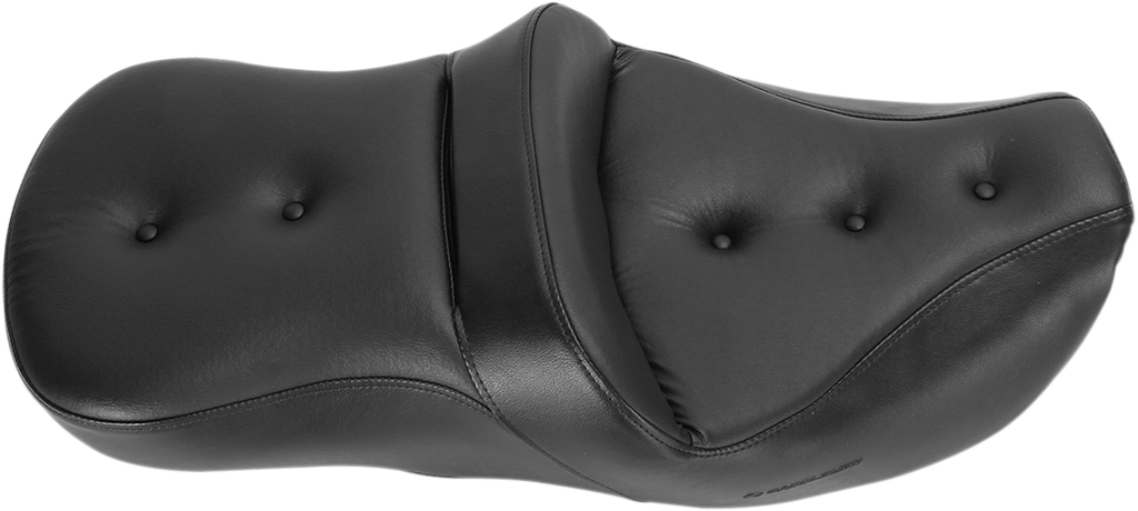 SADDLEMEN Pillow Top Roadsofa Seat - Heated - Black 897-06-181HCT
