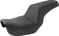 SADDLEMEN Step-Up Seat - Gripper - Black - Dyna 806-04-174