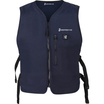 GERBING HEATED CLOTHING 5V Touch Button Circulatory Cooling Vest - Blue GER-CV-7V-OS