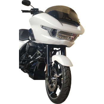 WIND VEST Windshield - 10-1/2" - Dark Smoke - FLTRX/SE/STSE 57-1040