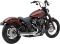 COBRA El Diablo Exhaust - Chrome - '18-'19 FLHC/FLSB 6479