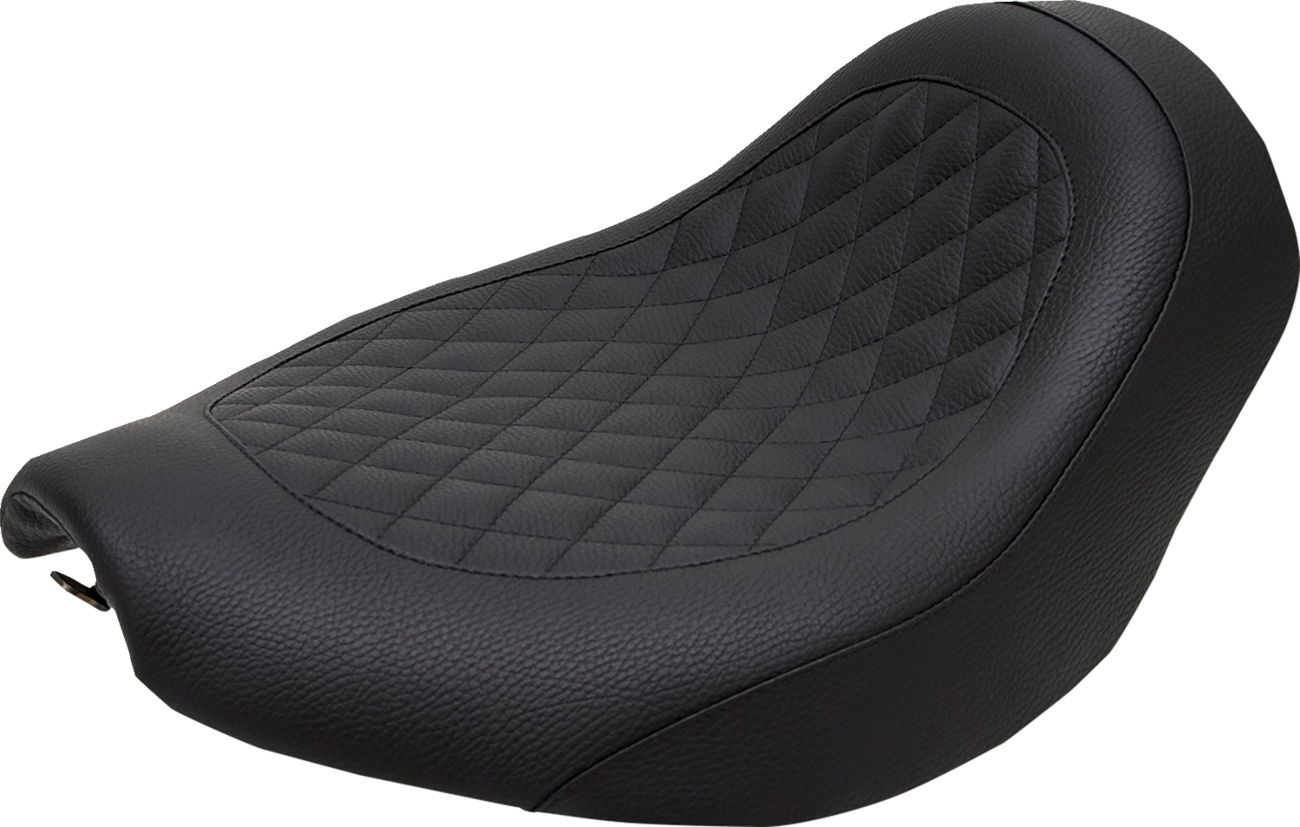 KODLIN MOTORCYCLE Seat - Solo - Black - For M8 Breakout/Fatboy K59660
