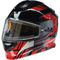 Z1R Solaris 2.0 Helmet - First Tracks - Electric - Dual Pane - Black/Red - Medium 0120-0827