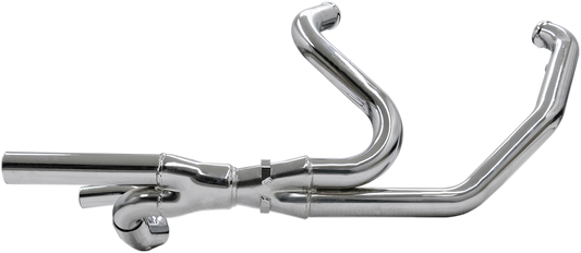 BASSANI XHAUST 2x2 Chrome Headpipes  Street /Electra Glide /Road King 1F14A