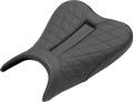 SADDLEMEN Track Seat - Lattice Stitch - Black - Ninja 400 2018-2022 0810-K079