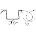 FAT BAGGERS INC. 1-1/4" EZ Install Pointed Top Handlebar - 12" - Chrome 949012