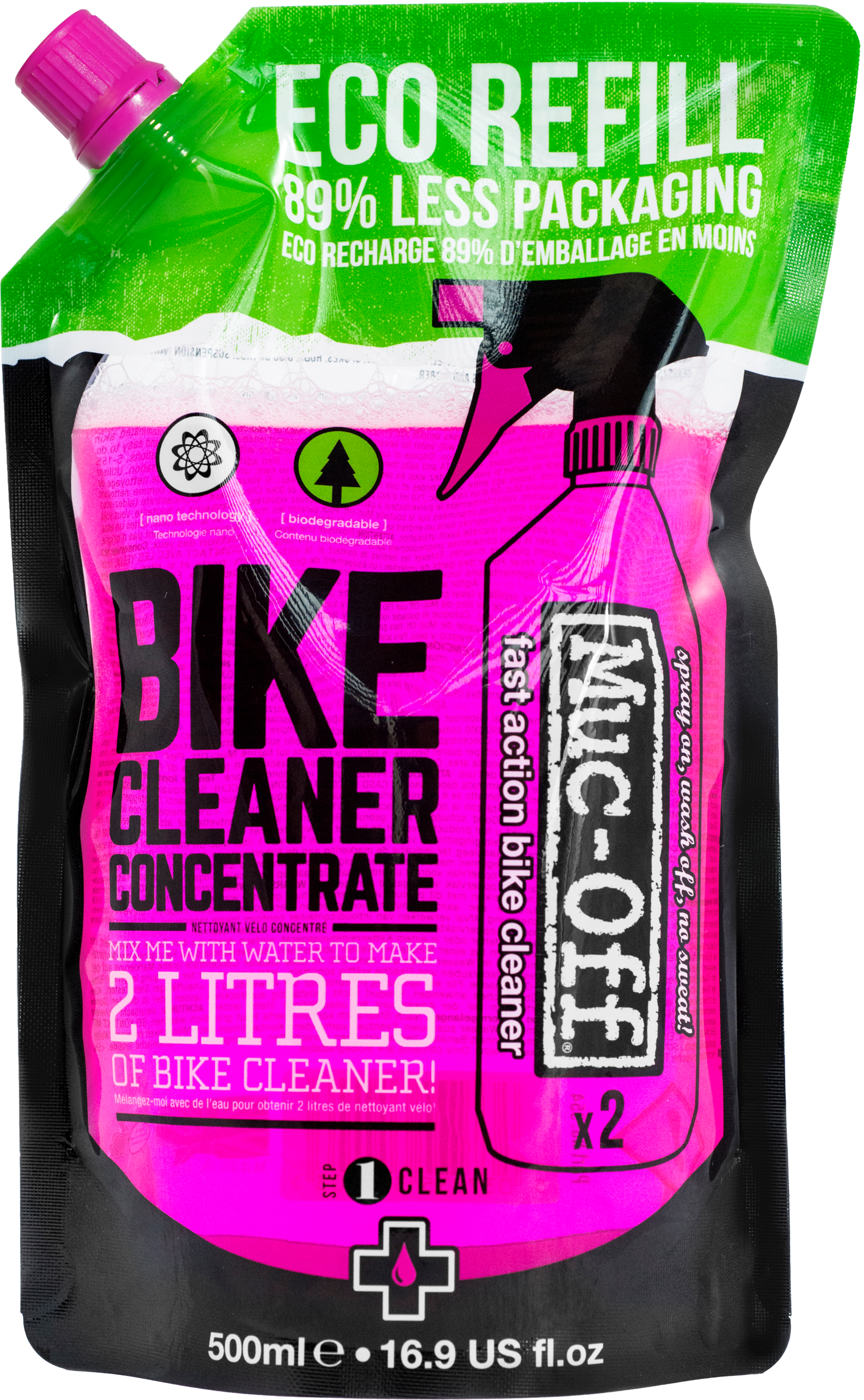 MUC-OFFNano Gel 500ml Pouch354US