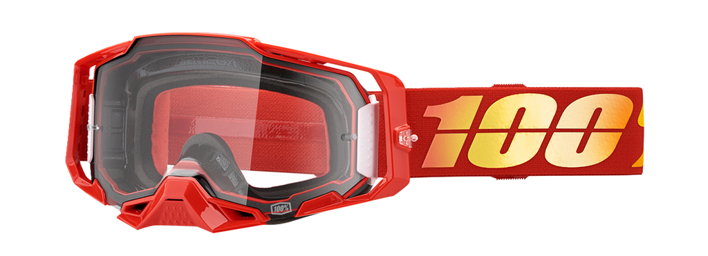100% Armega Goggles - Nuketown - Clear 50004-00020