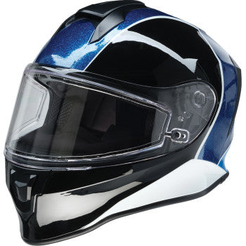 Z1R Youth Warrant 2.0 Snow Helmet - Fresh Pow - Purple/Blue - Large 0122-0140