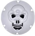 DRAG SPECIALTIES Skull Derby Cover - Chrome - 6 Hole 33-0067SKD