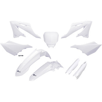 UFO Restyle Body Kit - White - YZ 125/250 YAKIT335F@046
