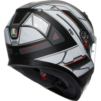 AGV K3 Helmet - Rivia - Matte Black/White - 2XL 2118381004-019-XXL