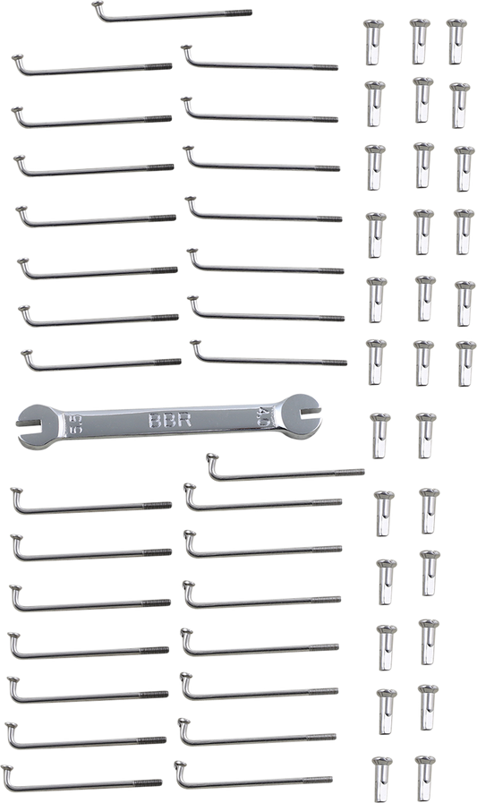 BBR MOTORSPORTS Spokes - Stock Hub - Front/Rear - 10" 391-HXR-5001