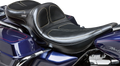 LE PERA Maverick Daddy Long Legs Seat - Black - Stitched - FLHR '02-'07 LH-957RKDL
