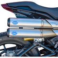 S&S CYCLE Grand National 2:2 50 State Exhaust - Stainless Steel  Indian FTR 1200 S  2019-2022 550-0950B