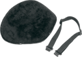 SADDLEMEN Pad - Seat - Breathable Fleece - Extra Large - Black 201J