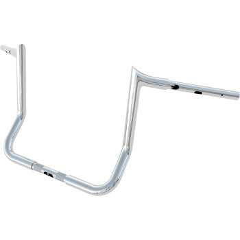 MAGNUM SHIELDING 1-1/4" Viking Handlebar - Bagger - 12" - Black 3HB-2412