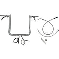 FAT BAGGERS INC. EZ Install Wired Handlebar Kit - 1-1/2" - Pointed Top - 16" - Chrome 849016