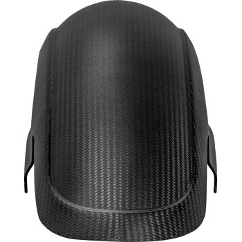 SADDLEMEN Carbon Fiber Front Fender - Matte - Touring '14-'24 CF-814-07-004M