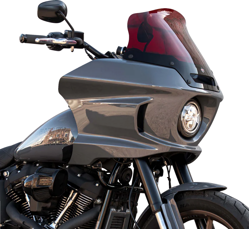 KLOCK WERKS Kolor Flare™ Sport Windshield - 8" - Red - FXLRST KWW-02-0629