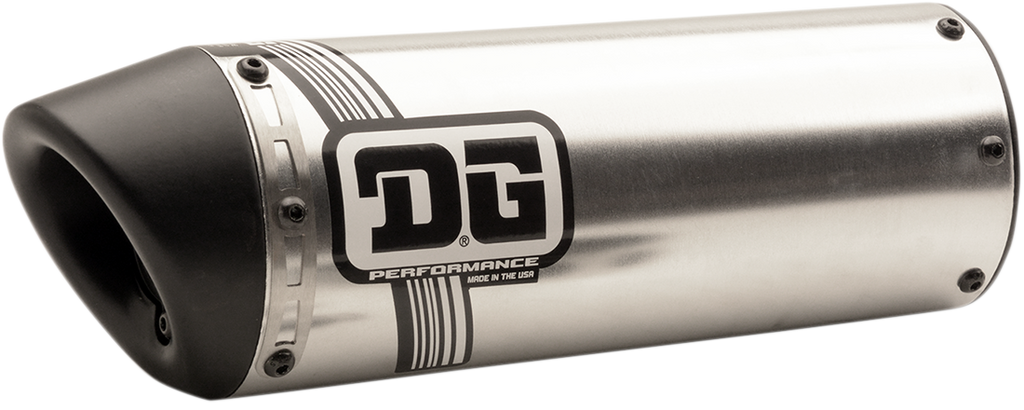 DG PERFORMANCE Universal Slip-On Exhaust - V2 071-9000