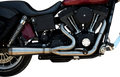 TRASK Assault 2:1 Exhaust - Full Stainless - '91-'05 Dyna TM-5021