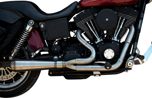 TRASK Assault 2:1 Exhaust - Full Stainless - '91-'05 Dyna TM-5021