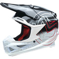 MOOSE RACING F.I. 2.0 Helmet - Deceit - MIPS® - Black/White/Red - Large 0110-7992