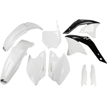 UFO Body Kit - White/Black - KXF 250 '07 KAKIT208F@047