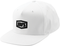 100% Enterprise Hat - White - One Size 20064-000-01