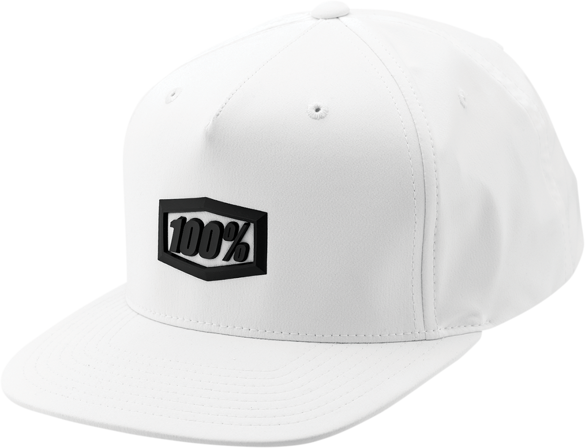 100% Enterprise Hat - White - One Size 20064-000-01